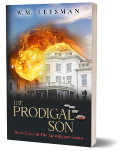 The Prodigal Son WM Leesman book cover, thriller series