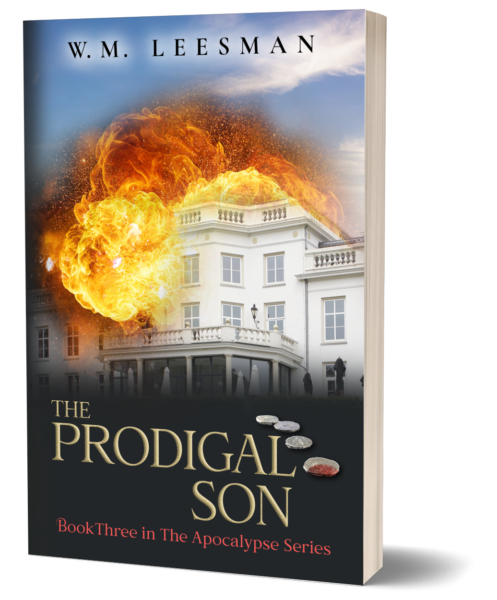 The Prodigal Son WM Leesman book cover, thriller series