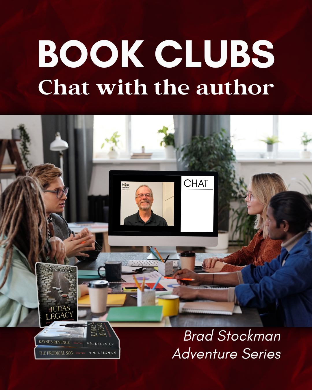 WM Leesman 
video book club call