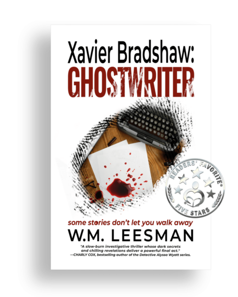Xavier Bradshaw Ghostwriter with 5* Readers' Favorite sticker